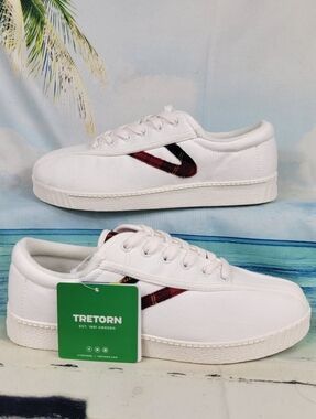 Tretorn Nyliteplus Canvas Sneaker Womens 7.5M